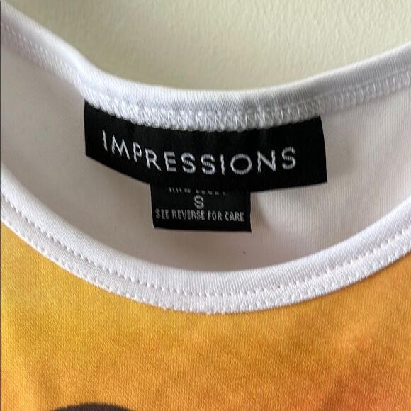 Impressions Multicolor Tropical Tank Top - Picture 2 of 4